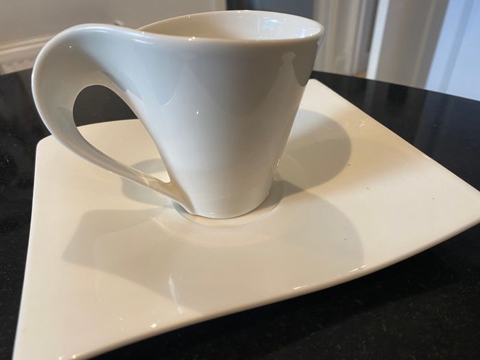 Villeroy and Boch coffee cup and saucer