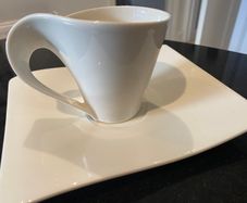 Villeroy and Boch coffee cup and saucer