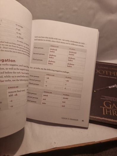 Living Language Dothraki : A Conversational Language Course Based on the Hit Original HBO Series Game of Thrones
