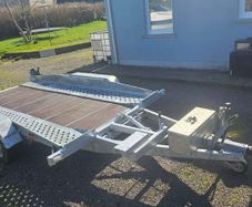 car transporter low loader trailer