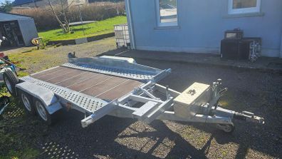 car transporter low loader trailer