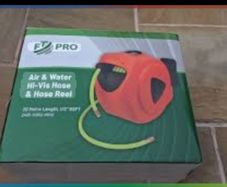 FT Pro Air & Water Hi-Vis Hose Reel (1/2" x 20m)