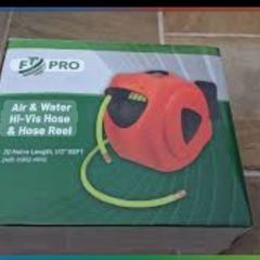 FT Pro Air & Water Hi-Vis Hose Reel (1/2" x 20m)