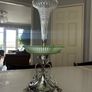Vintage Epergne cut crystal silver plated Image 2