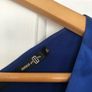 100% Blue Silk Dress Image 3