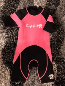 Girls neoprene wetsuit 6-7 y