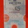 Northern Bank Uncirclulated 1999 Millennium Plastic Five Pound Note Image 2