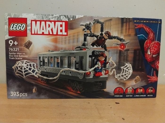 lego 76321 Spider-Man vs. Doc Ock Subway Train Scene