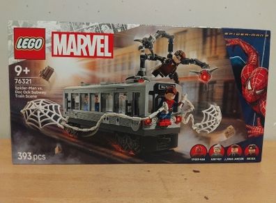 lego 76321 Spider-Man vs. Doc Ock Subway Train Scene
