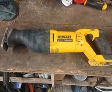 Dewalt cordlees reciporcating saw