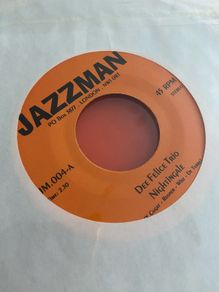 3 7" singles electronic library Brazilian music Jazzman label vinyl