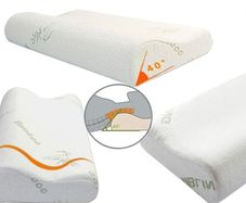 Memory Foam Pillow - Cervical Orthopedic Neck Support Pillow