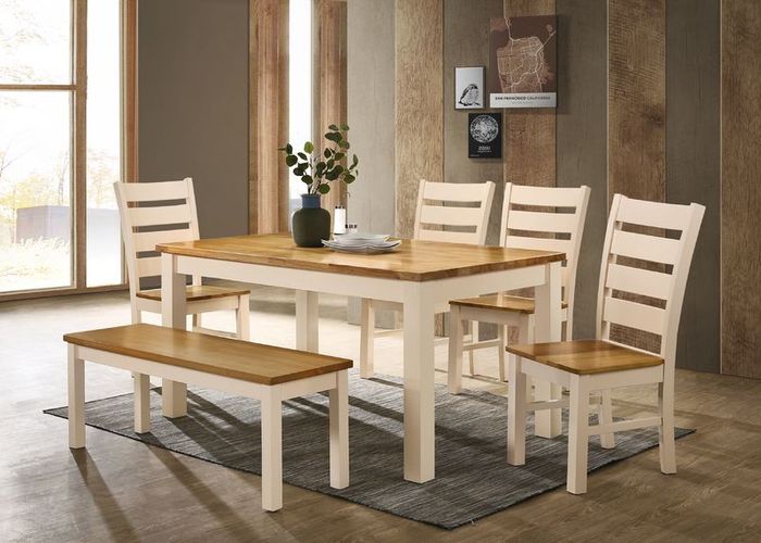 Chelsea Grey  & Oak Set