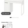 Micke ikea desk white & gaming chair Image 6