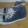Unisex Converse Chuck Taylor All Stars Blue Classic High Top Mens 3 Womens 5 Euro 35 Image 8