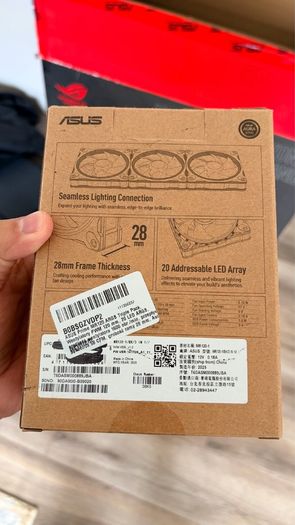Asus Prime Mr120 Argb 120mm Pwm Fans (3 Pack)