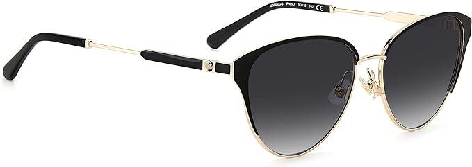 Kate Spade New York Unisex Sunglasses Ianna/G/S , Gold black