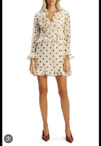 Brand new BARDOT, polka dot dress