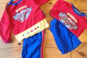 Age 3-4 Cars Pyjamas + 1 FREE
