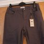 Gallery  Charcoal Slim Leg Jeans.  S. 12.  B.N.W.T. Image 2