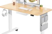 Electric Height Adjustable Standing Desk, 100x60cm Sit Stand Desk