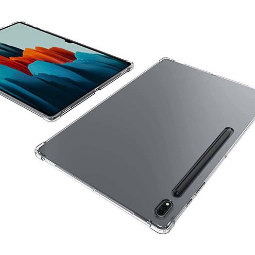 Clear Soft TPU Cover For Samsung Galaxy Tab S8 Ultra ShockProof Bumper Case