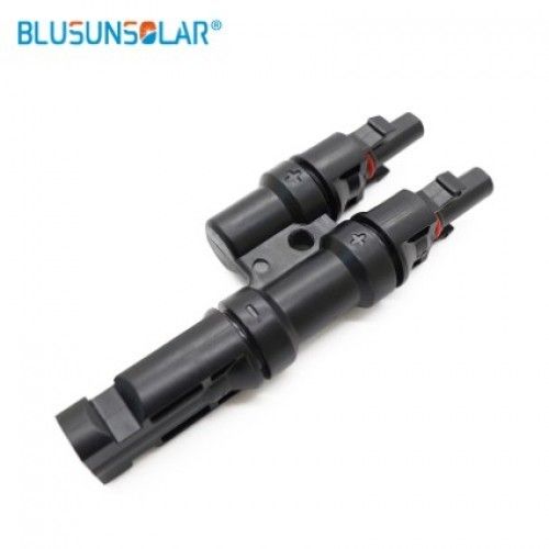 26413 IP67 2 to 1 T Branch PV Connector TUV approved FFM or MMF 100% PP0 2.5mm sq6.0mm