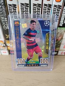 Match Attacks Lionel Messi Topps 101 card. 2015/2016