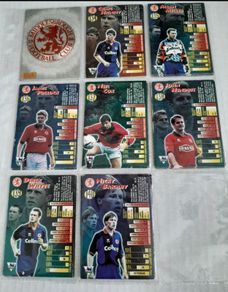 Middlesbrough football club vintage match attack cards