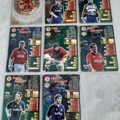 Middlesbrough football club vintage match attack cards