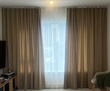 Etta Papyrus Made-to-Measure Curtain - Premium Fabric