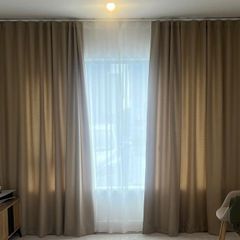 Etta Papyrus Made-to-Measure Curtain - Premium Fabric