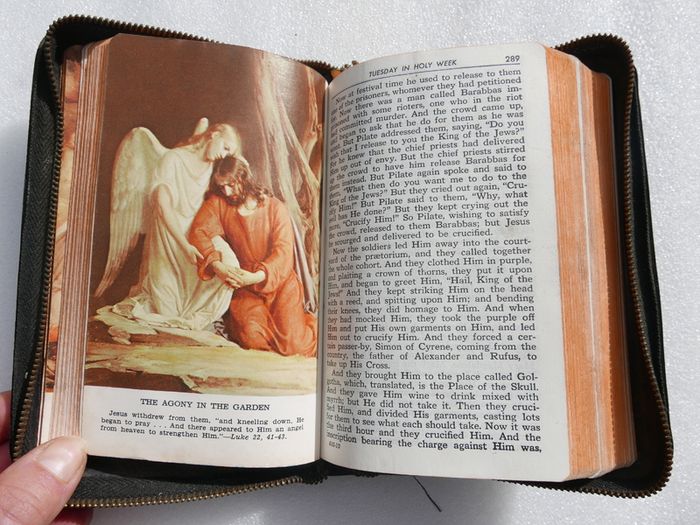 Vintage Saint Joseph Daily Missal Catholic Mass Prayer Book with Leather Cover