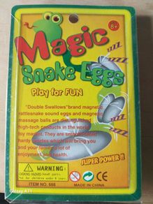 Magic Snake Eggs Toy