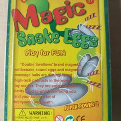 Magic Snake Eggs Toy