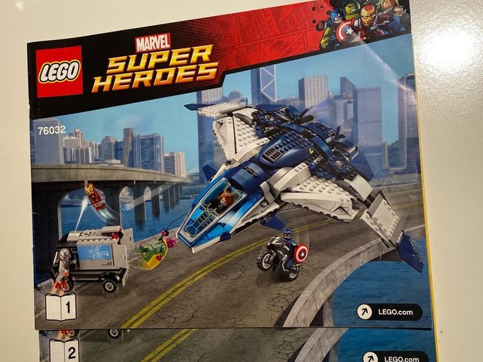 Lego Marvel Super Heroes The Avengers Quinjet City Chase 76032