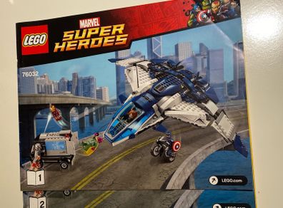Lego Marvel Super Heroes The Avengers Quinjet City Chase 76032
