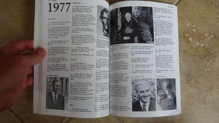 Ireland - The past twenty years 1967 to 1986 - An Illustrated Chronology.