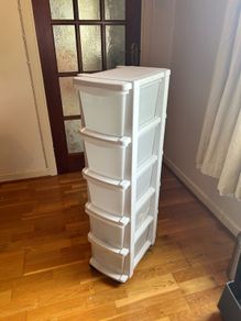 5 drawer storage unit