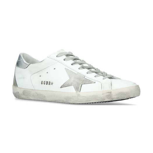 Golden Goose silver sneakers