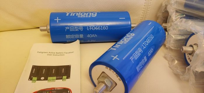 Yinlong 40ah lto battery x6