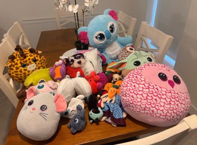 Squish teddy's and other teddys