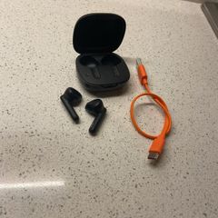JBL wave flex earbuds with charging cable