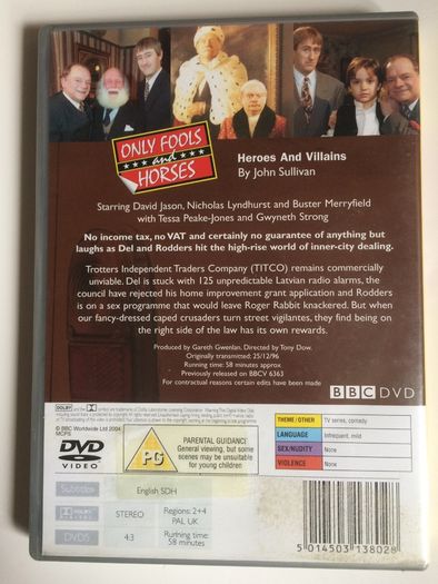Only Fools and Horses [1996] Heroes And Villians [DVD TV Boxset]