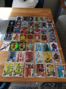 Football trading cards Topps Match attax panini, European Club specials