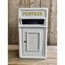 Post Box Small Cast Iron White Insert CH R MB10 W Image 2