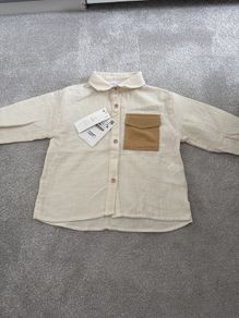 New with tag zara shirt baby size 18-24m