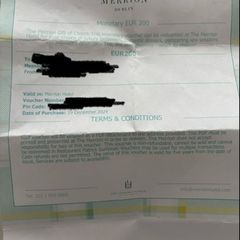 merrion Hotel Voucher