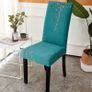 Removable Elastic Stretch Slipcovers Short Dining Room Chair Seat Cover Protect Image 5
