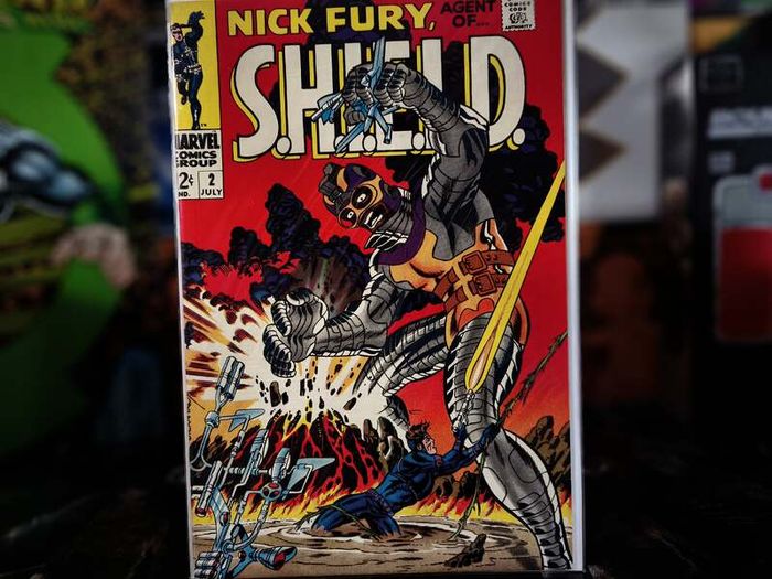 Nick Fury Agent of S.H.I.E.L.D. ! Issue #2 ! 1st Appearance of Centurius (Noah Black) ! STAN LEE ! Silver Age Comic from 1968 ! by Marvel !